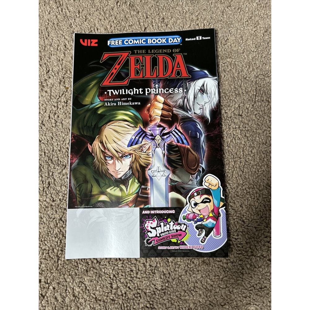 The Legend of Zelda: Twilight Princess Free Comic Book Day 2017 - Viz Media VF